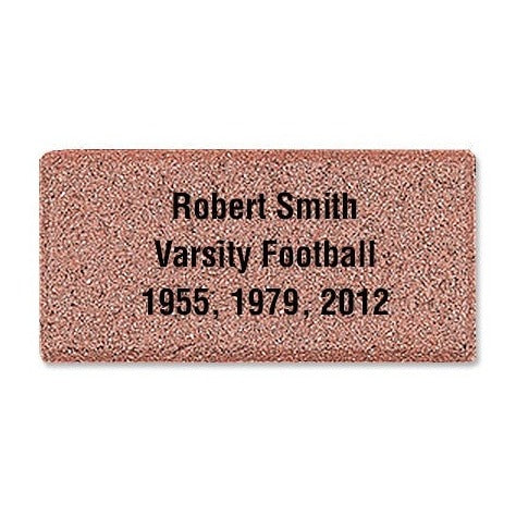 Item #17 4" x 8" GPS Commemorative Brick